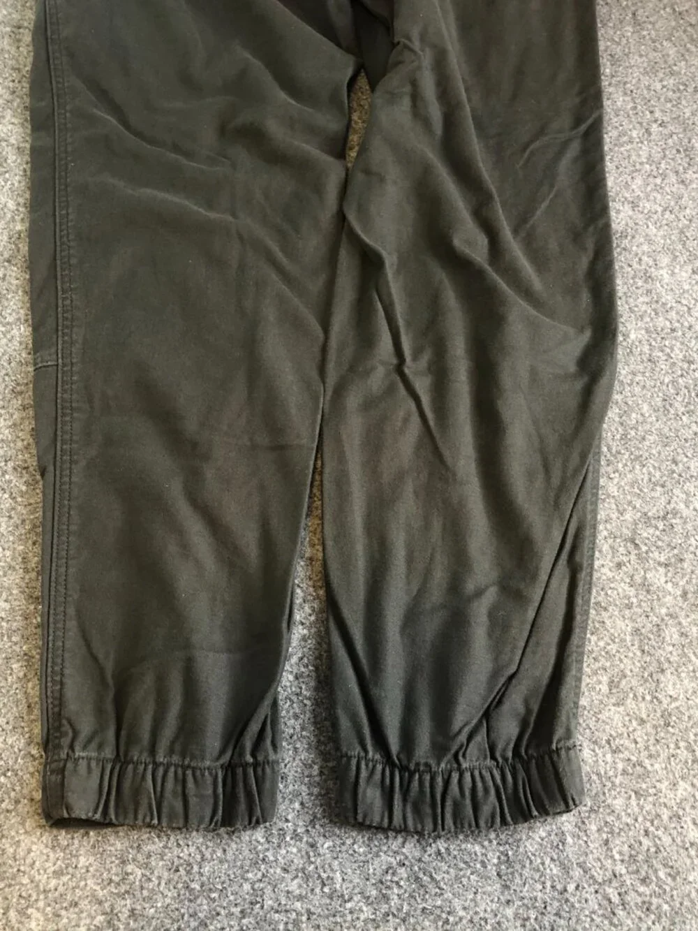 REI Co-Op Trailsmith Jogger Pants Mens 36x34 Gray Double Knee Stertch Outdoor